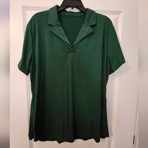 Bundle Of Polos - Dark Green AND Purple Short Sleeve
